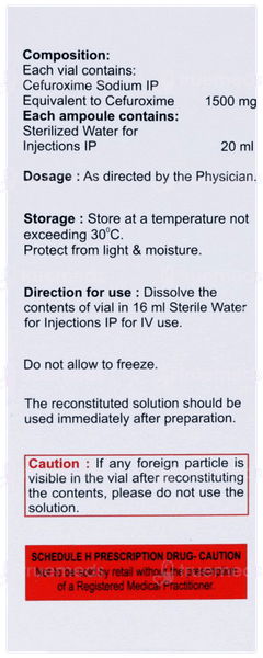 Cefaprime 1500 MG Injection 1 Cefaprime 1500 MG Injection 1